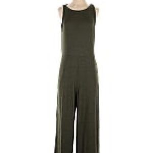 Gap Tank Top Loose Fit Pant Jumpsuit I Green I Large